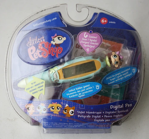 2007 LITTLEST PET SHOP DIGITAL PEN VIRTUAL PET GAMES TIGER ELECTRONICS HASBRO - Bild 1 von 5