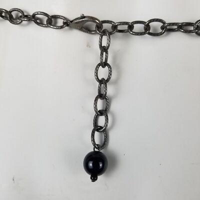 Vintage Y2K 90s Rhinestone Starfish Under the Sea Chain Plastic Belt Vintage Y2K 90s Rhinestone Starfish Under the Sea Chain  main image 3