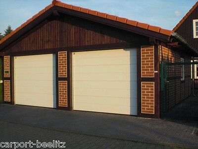 Fachwerk Garage Gifhorn Satteldach Kvh 7 00 X 7 00 M Als Bausatz Ebay