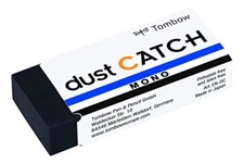 Tombow EN-DC MONO Dust Catch Eraser Set of 3 pieces Black PVC W23xD11xL55mm NEW