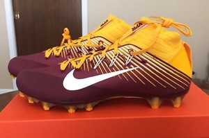 Nike Vapor Untouchable 2 Football Cleat 13 Maroon Red Redskins 835646 632 | eBay