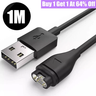 Universal USB Charger Cable for Garmin Fenix 7 6 5 Vivoactive 4 3 Forerunner