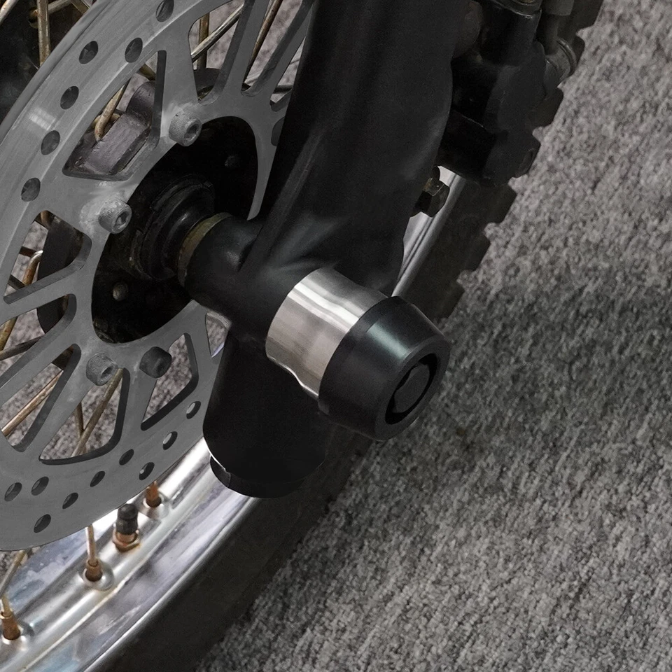 Protector deslizante de horquilla trasera apto para Kawasaki Z400 ER400 2019-2024 / Z500 2024-X Foto 3 de 4