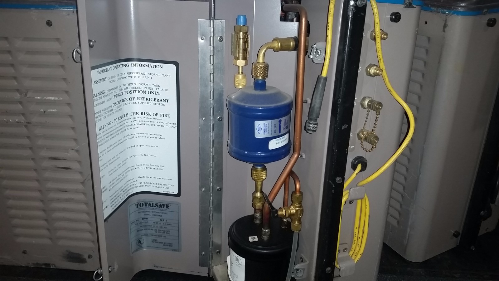 Carrier TotalSave Refrigerant Recovery Reclaim System Totaline eBay