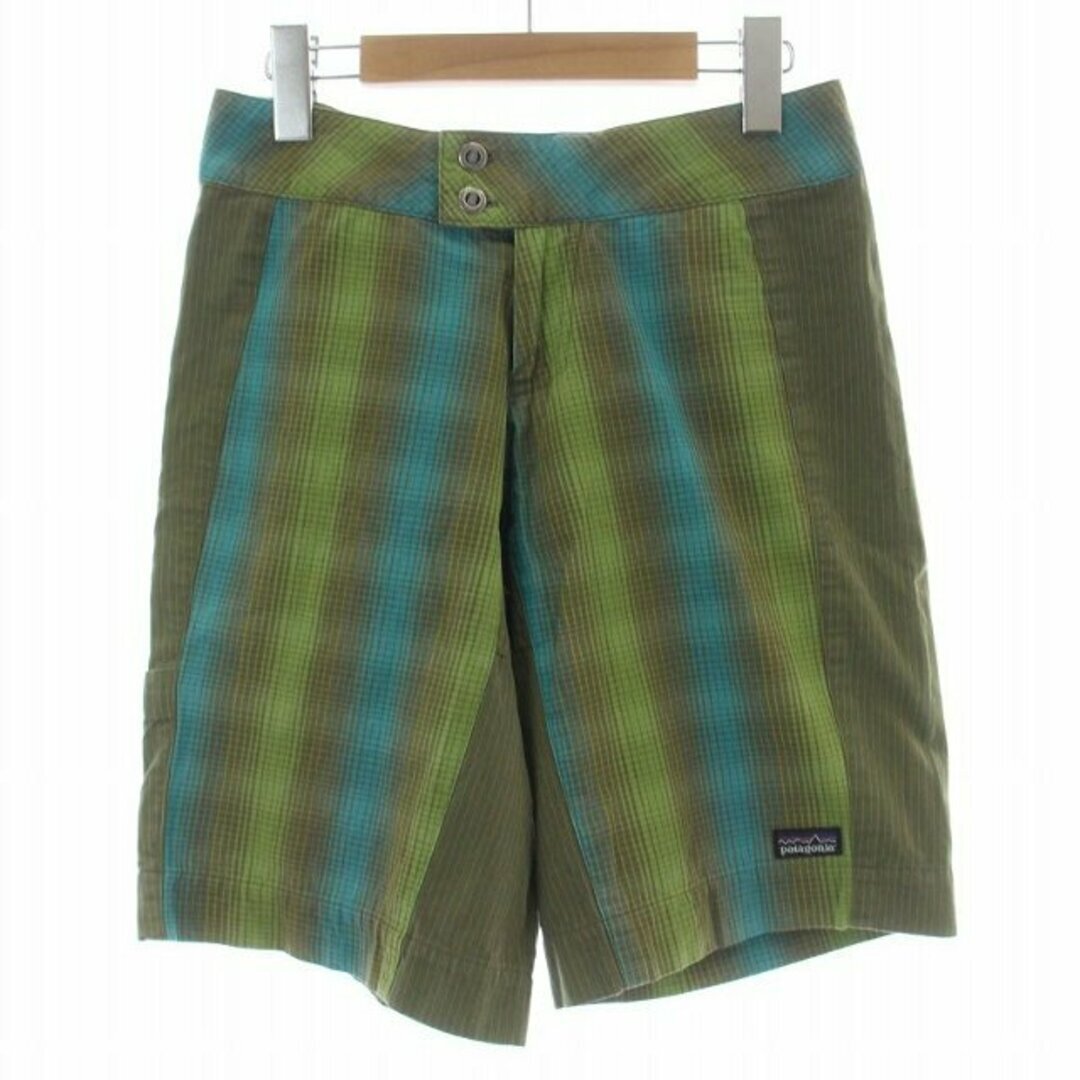 Patagonia shorts half check logo patch 0 XS KL Used 