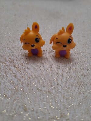 Hatchimals CollEGGtibles Season 1 Bunwee Orange and Purple Lot of 2