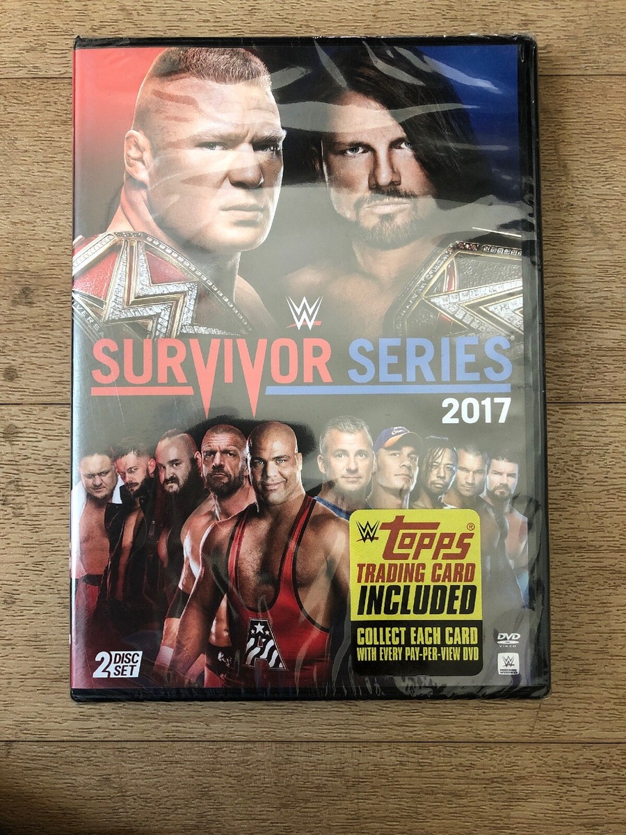 WWE: Survivor Series 2017 (DVD, 2017) Not a Scratch!! USA not
