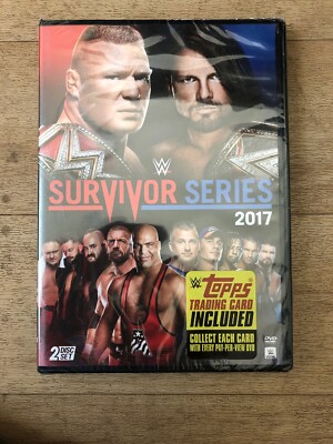 WWE: Survivor Series 2017 (DVD, 2017) Not a Scratch!! USA not