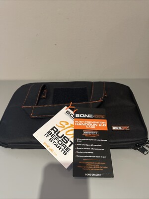 BONE-DRI Rust Prevention Handgun 2.0 Case ABSORBITS Moisture-Wicking Technology 