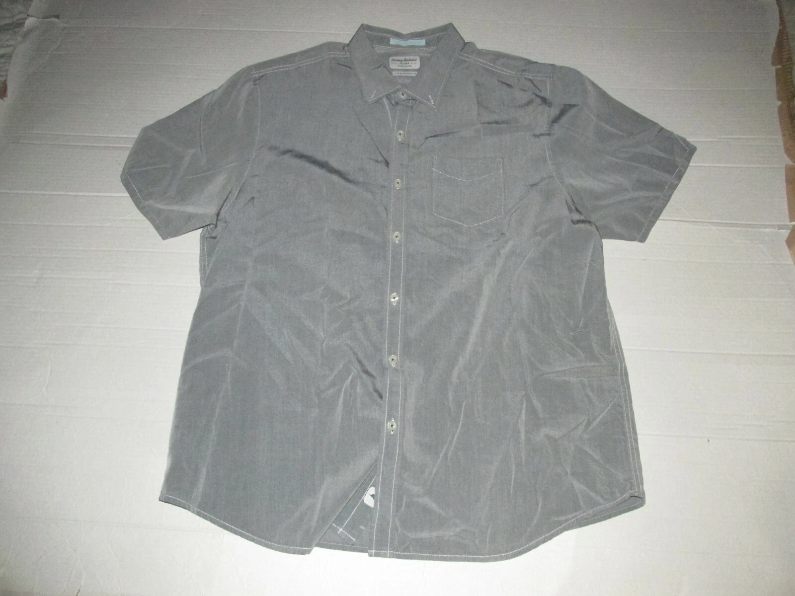 Tommy Bahama Jeans Island Crafted Button Up Shirt Sz XL Casual Comfortable