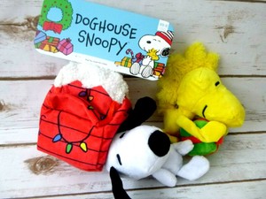Barkbox Dog Toys Peanuts Woodstock and Doghouse Snoopy - NEW - S/XS | eBay