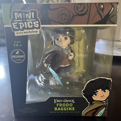 Mini Epics Weta Workshop Loot Crate Exclusive Frodo Baggins Figure, new in box