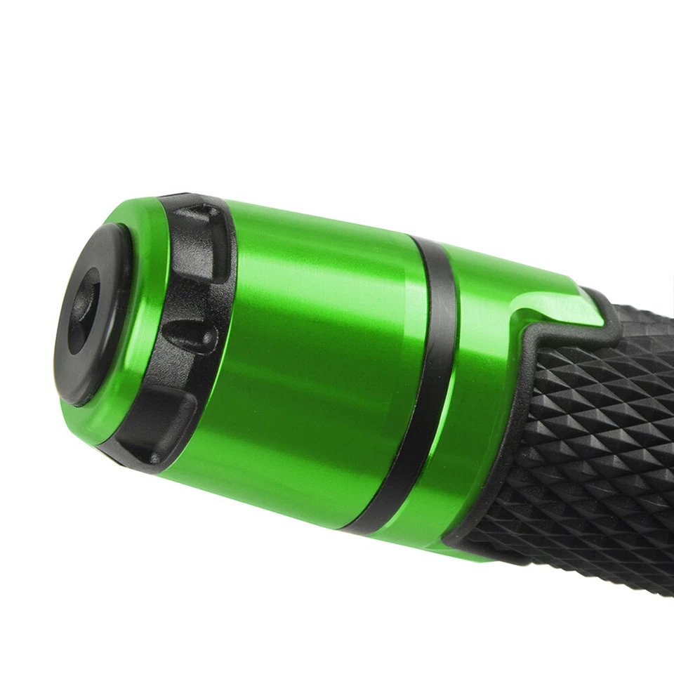 For KAWASAKI NINJA ZX-6R 7/8"22mm Handlebar Hand Grips Handle Bar End Grip Foto 4 de 4