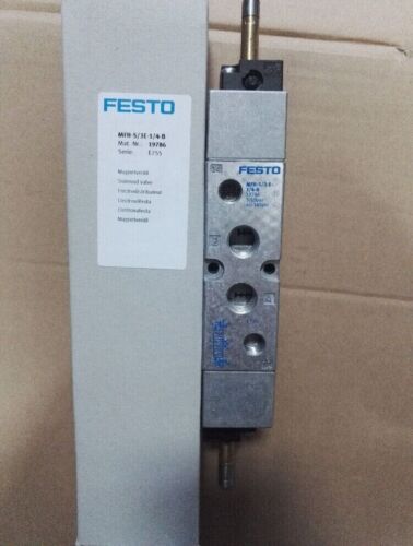 1PC New Original FESTO Solenoid valve MFH-5/3E-1/4-B 19786 - Picture 1 of 2