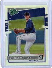 2020 DONRUSS OPTIC SILVER HOLO PRIZMS RATED PROSPECTS FORREST WHITLEY RP-9 ASTRO