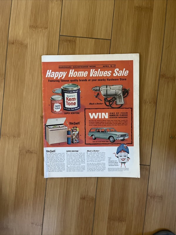 Hardware-Housewares week April 18–27 1963