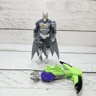 Mattel DC The Batman Power Net Batman 2005 5" Vintage Adjustable Figure Read