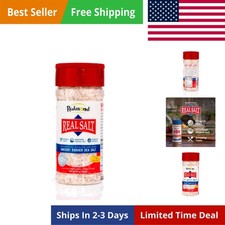 Real Sea Salt - Natural Unrefined Gluten Free Fine, 10 Ounce Shaker