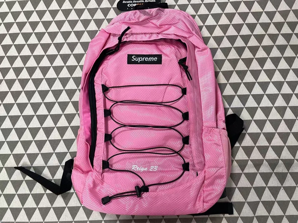 Supreme Backpack Pink Bags for Men for sale | eBay