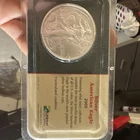 U.S. Mint 2005 American Eagle $1 1 oz Silver .9993 Unc Littleton Pkg