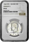 1964 Type 1 Straight G 50c Silver Proof Kennedy Half Dollar NGC Graded PF 65