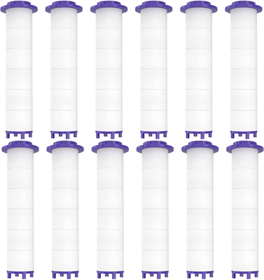 #ad 12 Pieces Hydro Jet Shower Head Filter High Pressure Handheld Vortex Turbo Fan $13.99