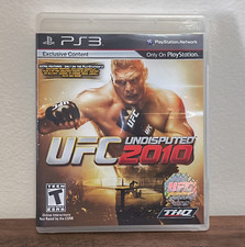 THQ UFC Undisputed 2010 PlayStation 3 w/ Case, Disc
