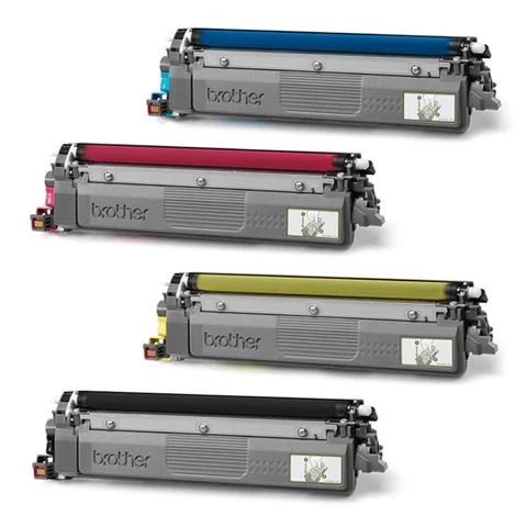 TN248CMYK TONER VALUE PACK. INCLUDES CYAN MAGENTA YELLOW AND - Photo 2/3