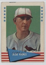 1961 Fleer Baseball Greats Jesse Haines #40 HOF 1s5f