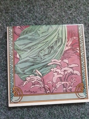 Nur 1 Fliese - Stovax Artworks Jugendstil - Alphonse Mucha