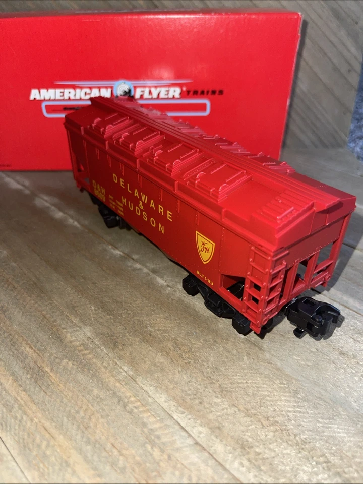 AMERICAN FLYER/Lionel S Scale #6-48609 Delaware&Hudson Covered Hopper ~NIB~ - Image 2 of 4