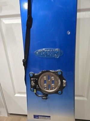 Salomon Unibody 400 LT snowboard fr 166 Blue | eBay