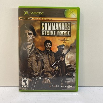 Commandos Strike Force (Microsoft XBOX, 2006) CIB Tested 