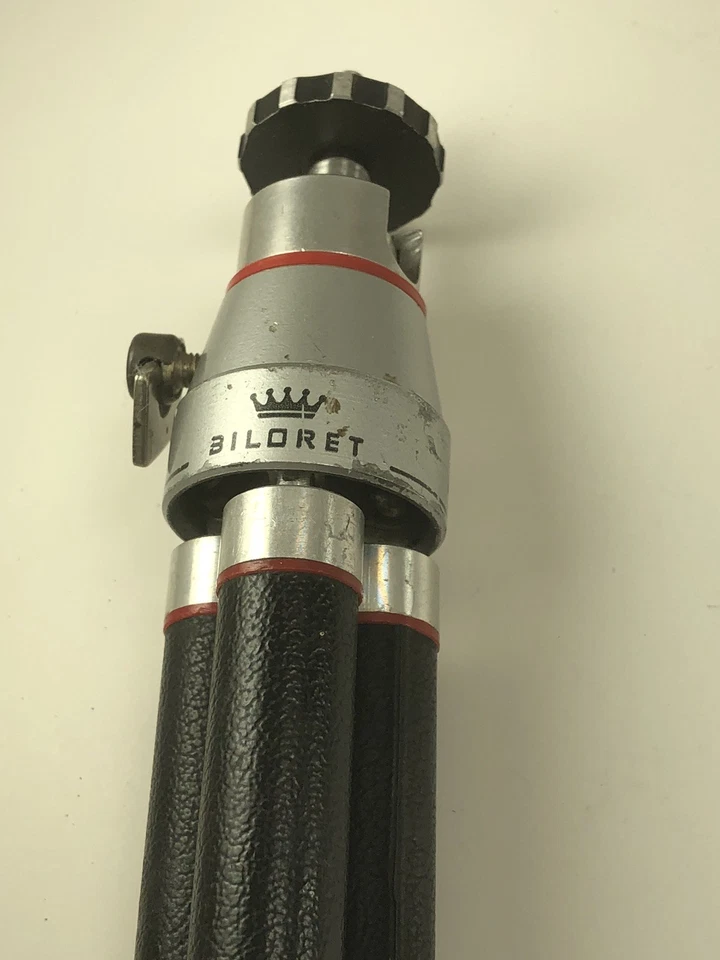 Tripé telescópico compacto BILORA Biloret junta esférica modelo 2037 fabricado na Alemanha - Imagem 3 de 4