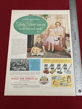 Stanley Home Products, Inc. Westfield, Ma. 1950’s Print Ad
