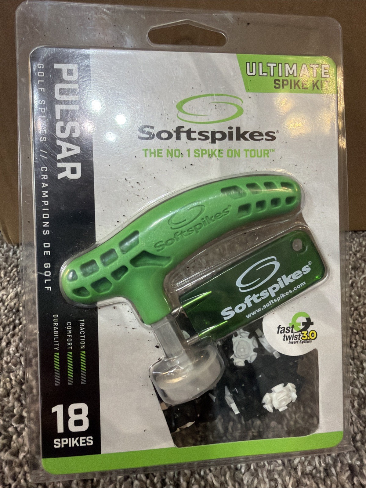 Spikes Soft Golf Cleat Shoes Ultimate Kit New