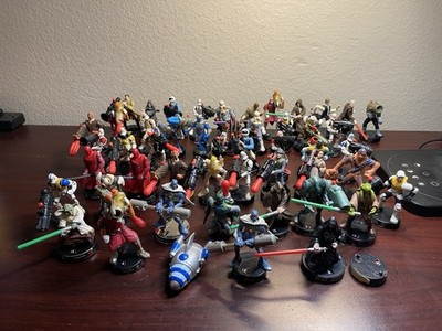 Star Wars Attacktix Lot Of 49 Figures Mix Lot Read