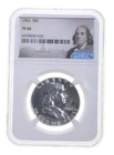 1962 Proof Franklin Half Dollar PF66 NGC Graded - White Coin Spot Free *5015