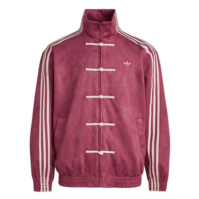 Adidas Originals CTT Chinese Track Casual Jacket KR0294 Unisex Red | eBay