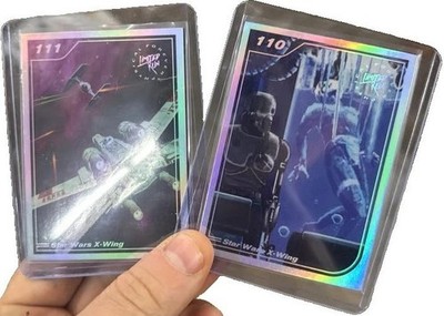 Star Wars X-wing limited run games 110/111 series 2 silver trading