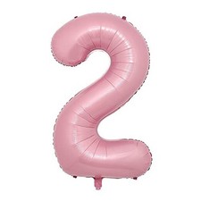 16 Inch Pink Foil Number Balloons Digital Globos Birthday 16 Inch Pink 2