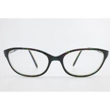 Karen Kane Tigers Eye Brown Green Tortoise Cat Eye Eyeglass Frames 50-16-135