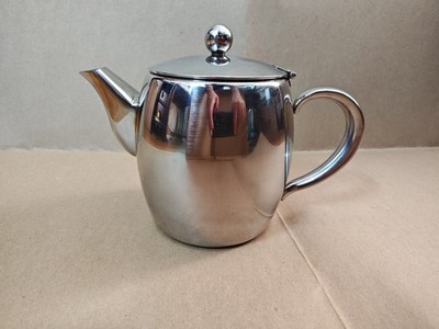 Vintage  Tea / Coffee Stainless Steel Pot