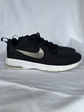 Nike Little Boys Black Sz 1 Lace Up Running Shoes Sneakers