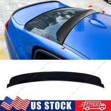 Gloss Black Rear Window Roof Spoiler For 2012-2018 BMW 3-Series F30 F80 Sedan