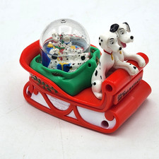 McDonald's 1996 Christmas Ornament, Disney's 101 Dalmatians Snow Globe