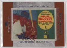 2013 Topps Manufactured Rookie Card Patch Willie McCovey #RCP-6 Patch HOF 0t2. rookie card picture