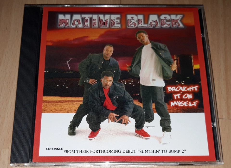 NATIVE BLACK Brought It On Myself/ ZENO She's Pimpin' Me CD Single Indie R&B Rnb - Bild 3 von 4