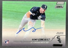 2022 Topps Stadium Club - Romy Gonzalez On Card Autograph (RC, AU)