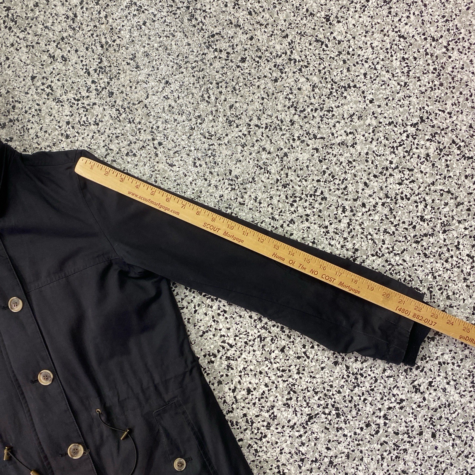 Pendleton Rain Jacket Plaid Lining Black Hooded P… - image 3